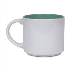White with Green